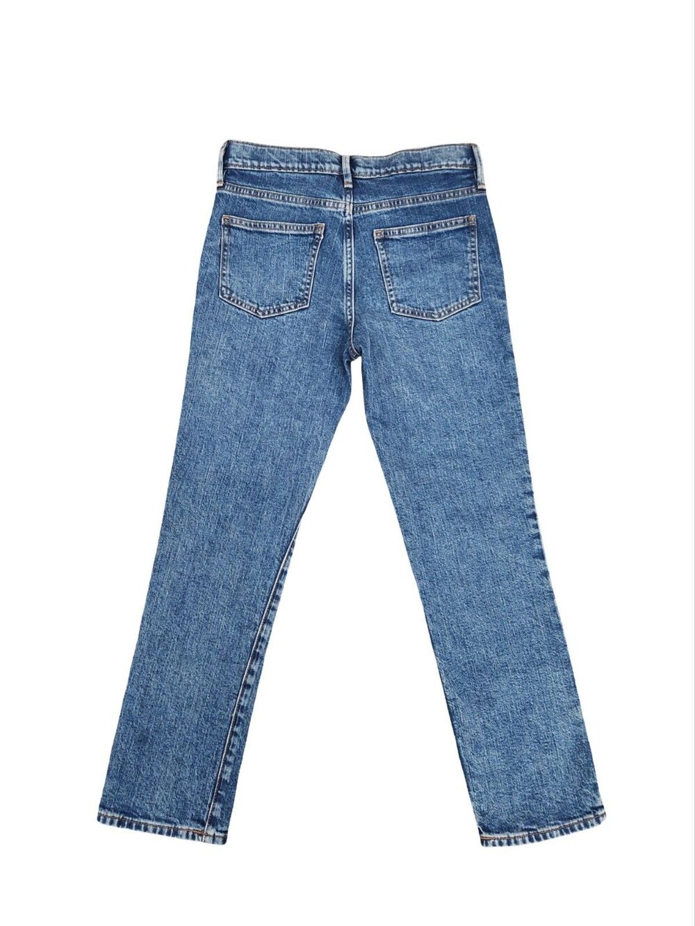 Crewcuts Girls 12 Straight Leg Jeans Adjustable Waist Medium Wash NWT - Picture 4 of 9